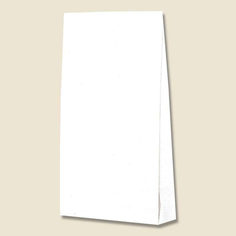 HEIKO 角底袋 ファンシーバッグ Y判 白無地 100枚/袋