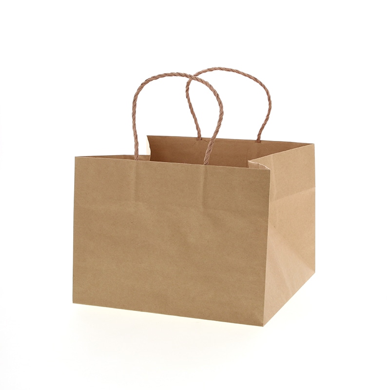 HEIKO 紙袋 Pスムースバッグ 27-27 未晒無地 25枚/袋