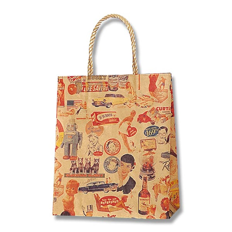 HEIKO 紙袋 スムースバッグ 22-12 キスミー 25枚/袋