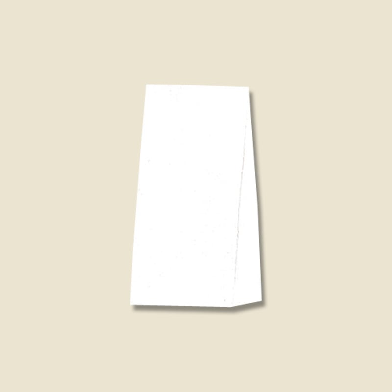 HEIKO 角底袋 ファンシーバッグ SS 白無地 100枚/袋