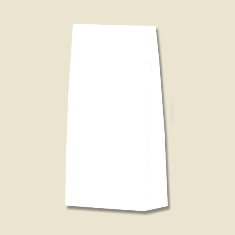 HEIKO 角底袋 ファンシーバッグ S3 白無地 100枚/袋