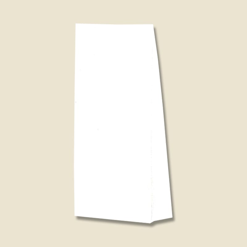 HEIKO 角底袋 ファンシーバッグ S5 白無地 100枚/袋