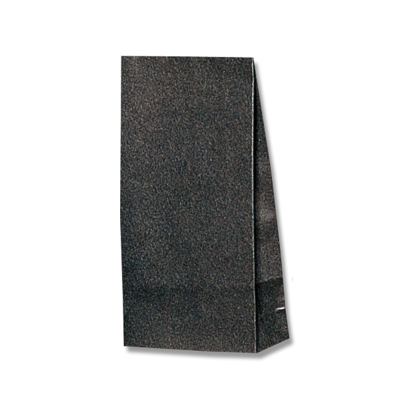 HEIKO 角底袋 ファンシーバッグ S3 黒無地 100枚/袋