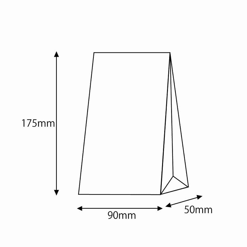 HEIKO 角底袋 ファンシーバッグ SS ギンガム2 R 100枚/袋