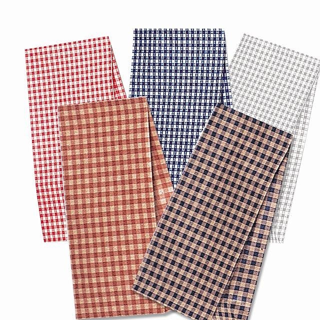 HEIKO 角底袋 ファンシーバッグ SS ギンガム2 R 100枚/袋