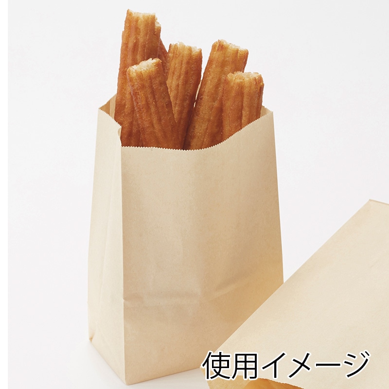 HEIKO 耐油角底袋 S1F 未晒無地 50枚/袋