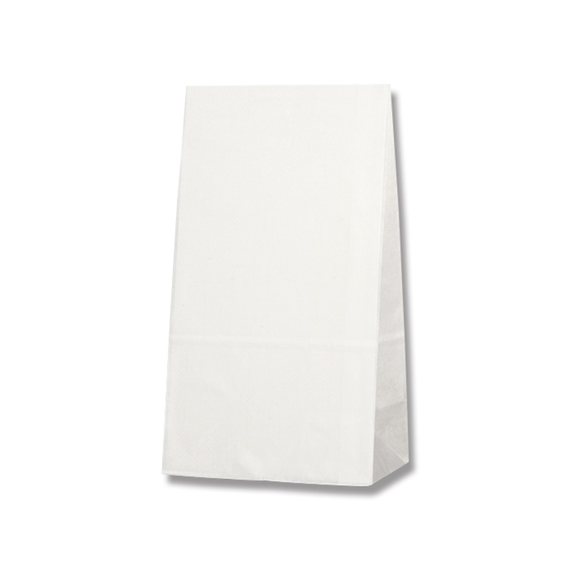 HEIKO 耐油角底袋 NO.4 白無地 50枚/袋