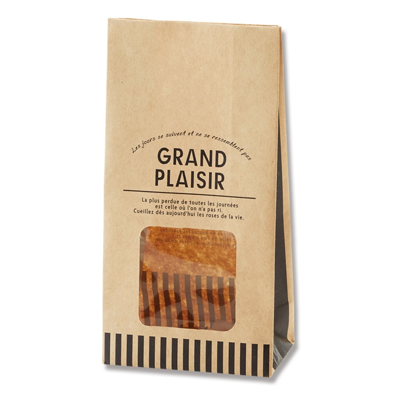 HEIKO 紙袋 窓付袋(内側ラミネート) SS プレジール 50枚/袋