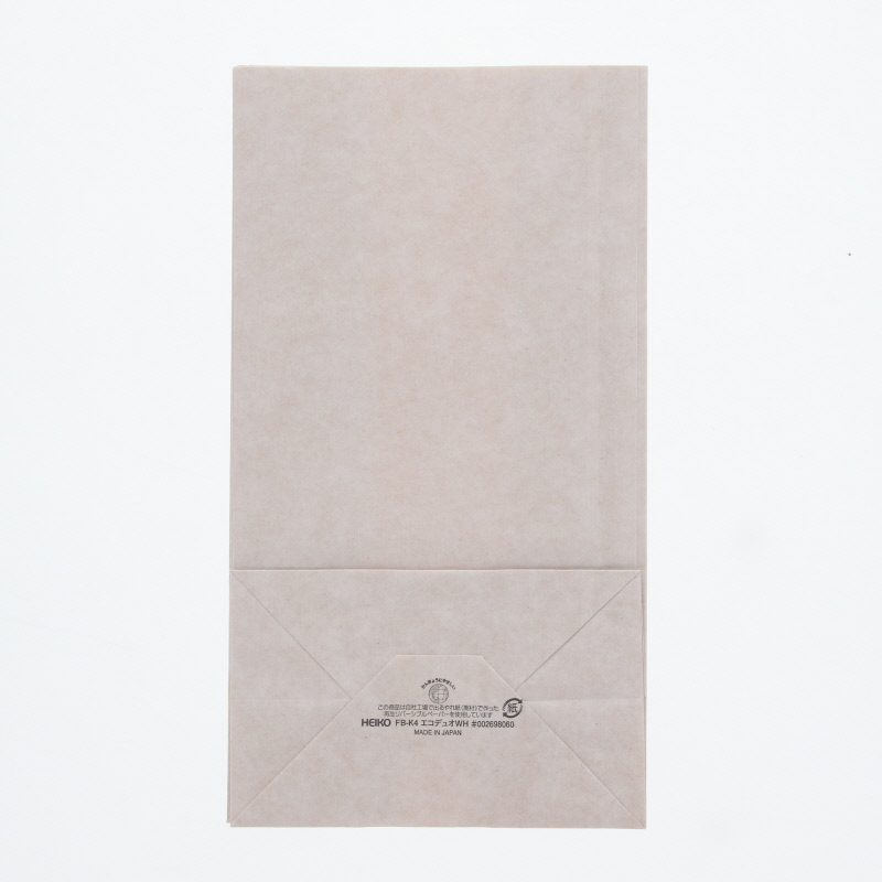 HEIKO 角底袋 ファンシーバッグ K4 エコデュオWH 50枚/袋