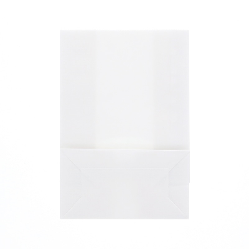 HEIKO 紙袋 窓付袋(内側ラミネート) S1F 白無地 50枚/袋