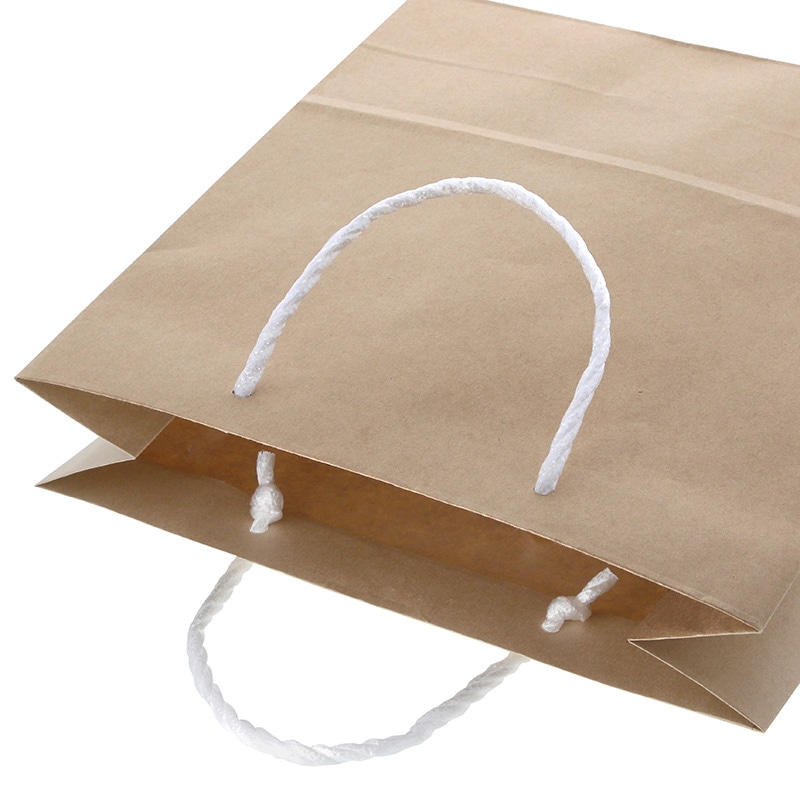 HEIKO 紙袋 T型チャームバッグ 3才 未晒無地 50枚/袋