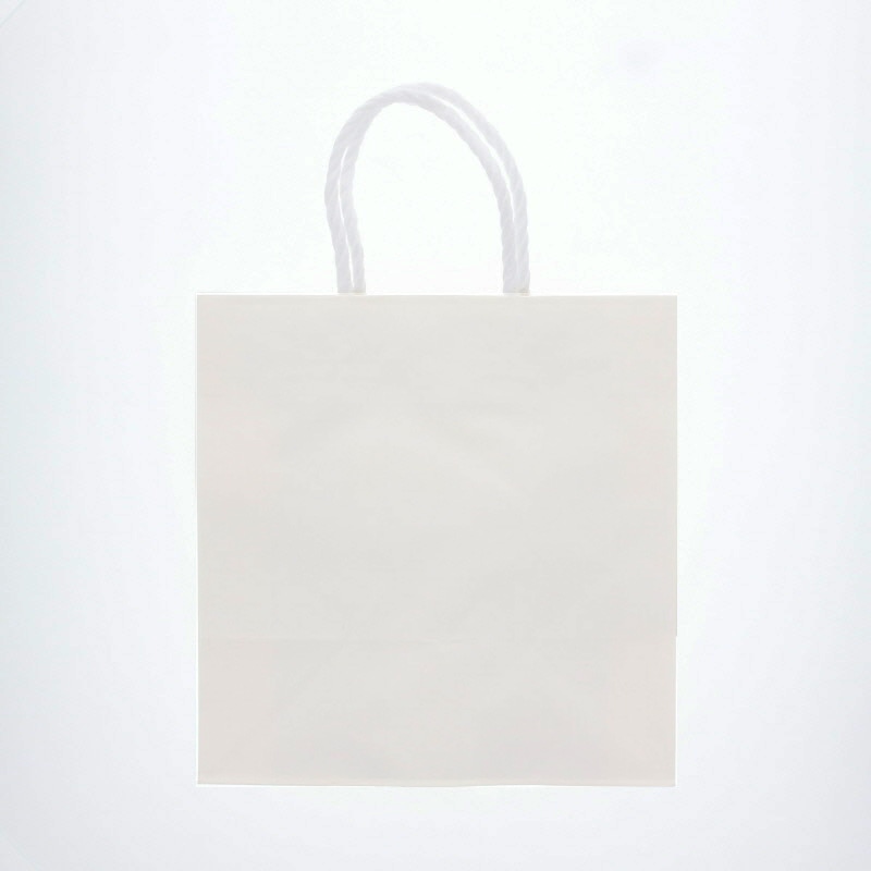 HEIKO 紙袋 スムースバッグ 26-16 白無地 25枚/袋