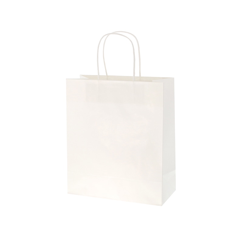 HEIKO 紙袋 スムースバッグ 26-12 白無地 25枚/袋