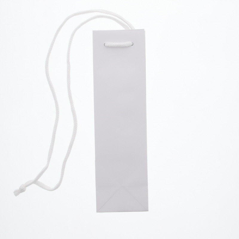 HEIKO 紙袋 ボトルバッグ 8-8 白無地 10枚/袋