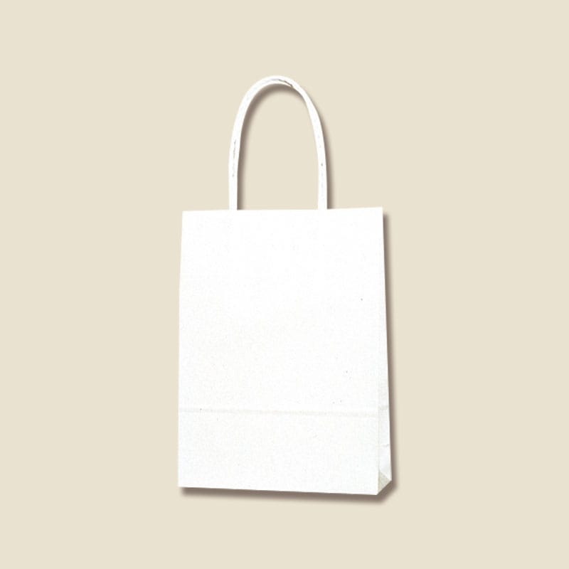 HEIKO 紙袋 スムースバッグ 18-07N 白無地 25枚/袋