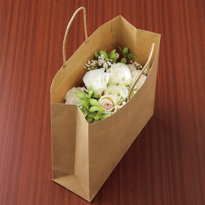 HEIKO 紙袋 スムースバッグ 18-07 未晒無地 25枚/袋