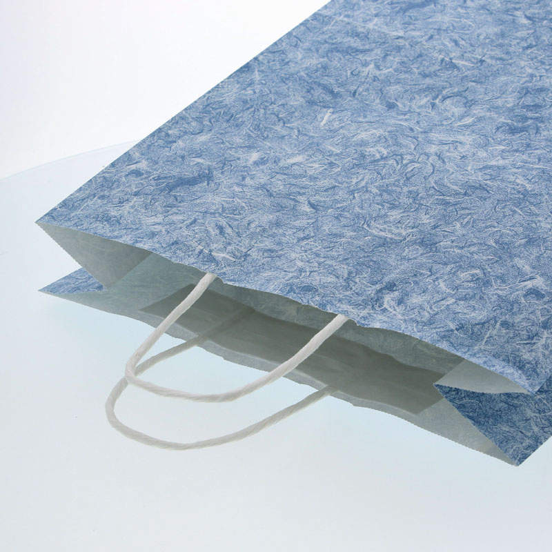 HEIKO 紙袋 25チャームバッグ 25CB 2才 雲竜 青 50枚/袋