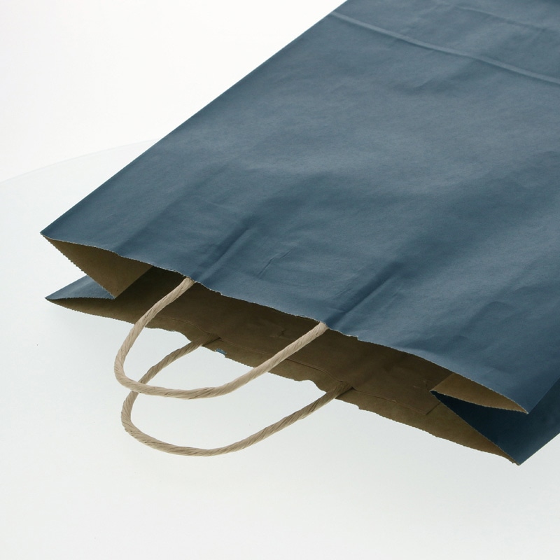 HEIKO 紙袋 25チャームバッグ 25CB 2才 未晒 紺C 50枚/袋