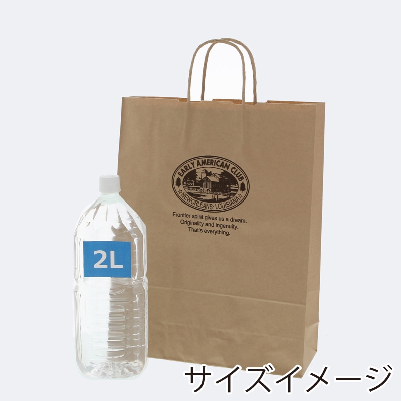 HEIKO 紙袋 25チャームバッグ 25CB 2才 未晒アメリカンクラブ 50枚/袋