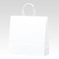 HEIKO 紙袋 25チャームバッグ 25CB 3才 白無地 50枚/袋