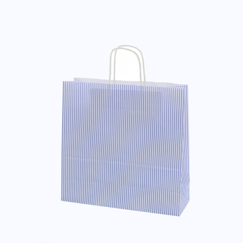 HEIKO 紙袋 25チャームバッグ 25CB 3才 モノストライプ B 50枚/袋