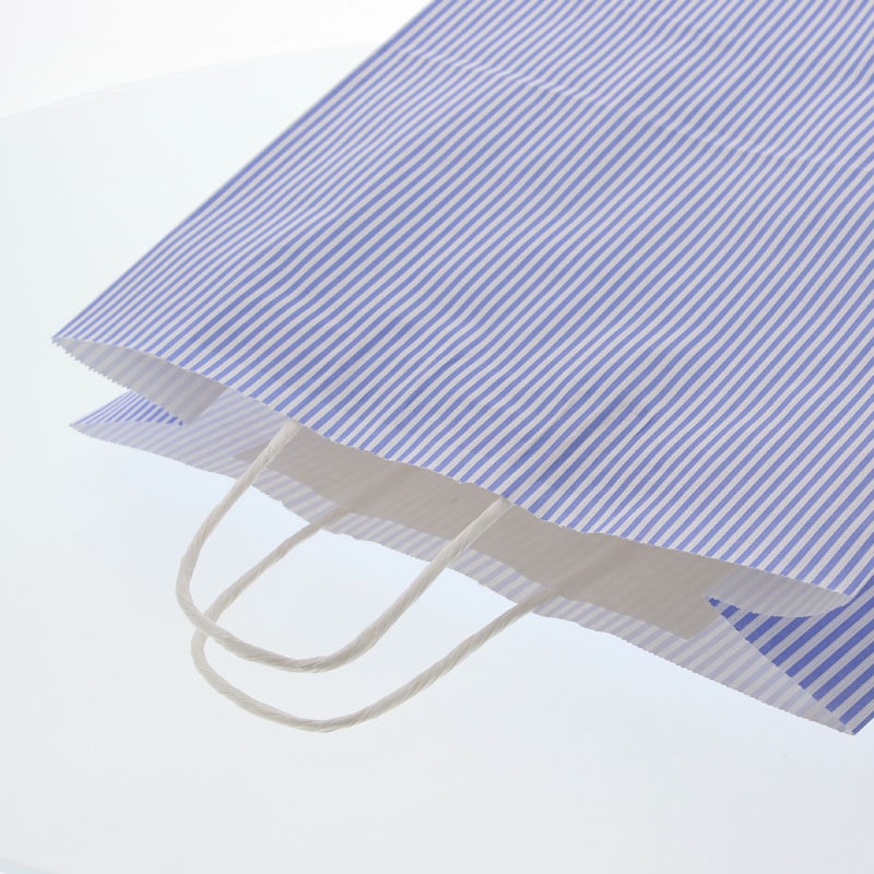 HEIKO 紙袋 25チャームバッグ 25CB 3才 モノストライプ B 50枚/袋