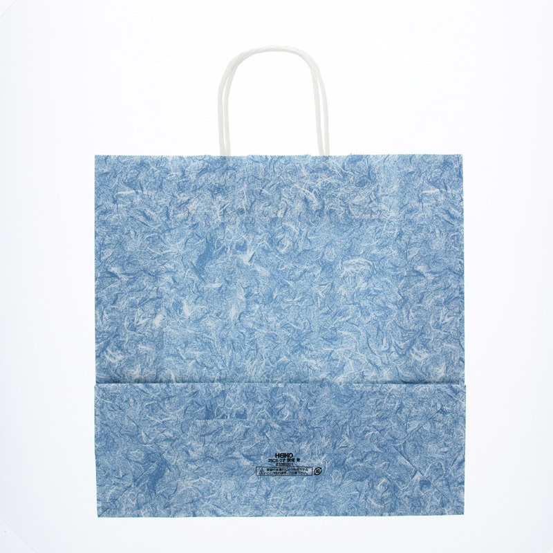 HEIKO 紙袋 25チャームバッグ 25CB 3才 雲竜 青 50枚/袋