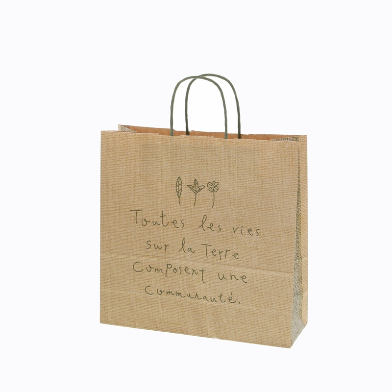 HEIKO 紙袋 25チャームバッグ 25CB 3才 ナテュール G 50枚/袋