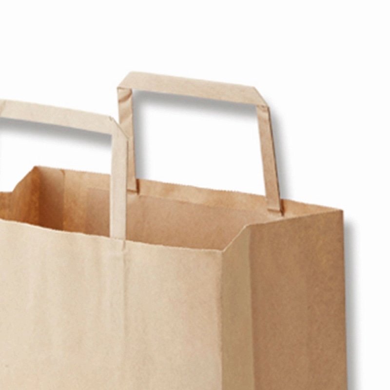 HEIKO 紙袋 H25チャームバッグ S2(平手) 未晒無地 50枚/袋 003263601