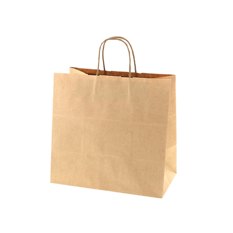 >HEIKO 手提げ紙袋 25チャームバッグ 30-3 未晒無地 50枚/袋