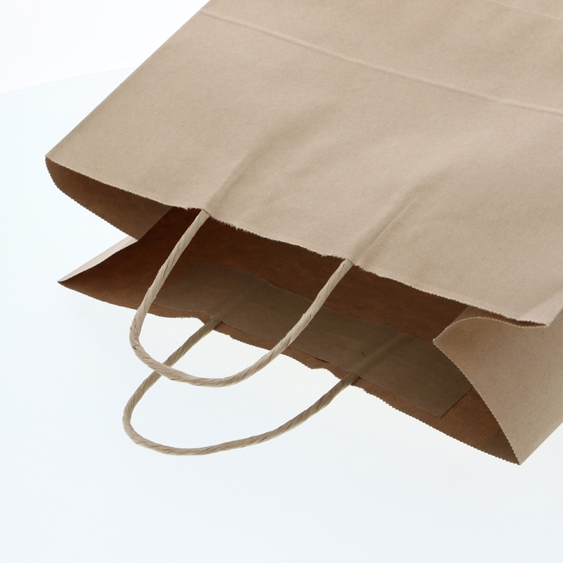 HEIKO 紙袋 25チャームバッグ 25CB W 未晒無地 50枚/袋 003270800 包装