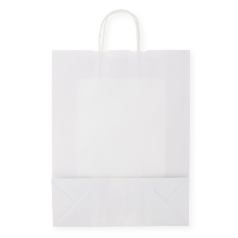 HEIKO 紙袋 25チャームバッグ 25CB 2才 晒白無地 50枚/袋