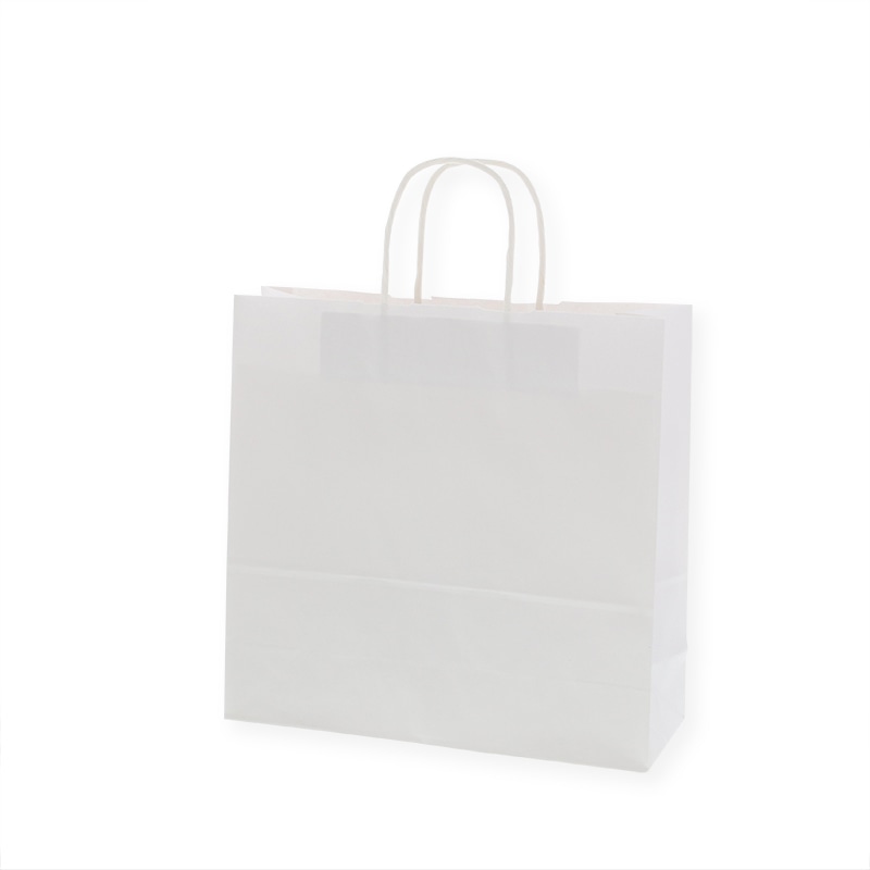 HEIKO 紙袋 25チャームバッグ 25CB 3才 晒白無地 50枚/袋