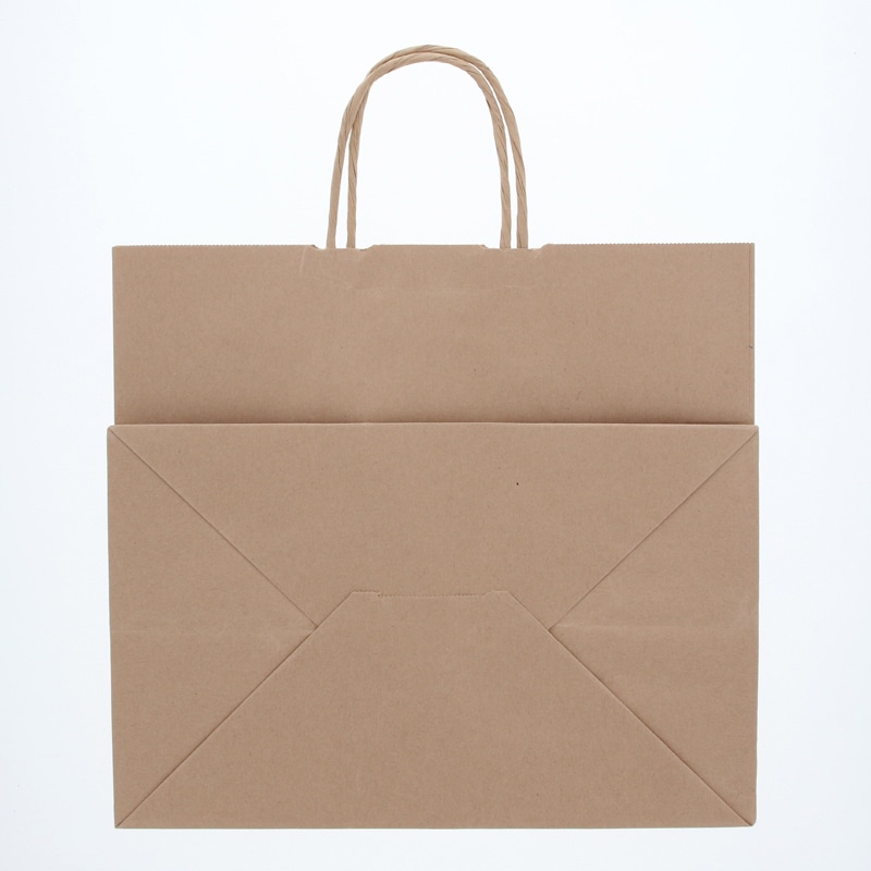 HEIKO 紙袋 25チャームバッグ 25CB 32-4 未晒無地 50枚/袋