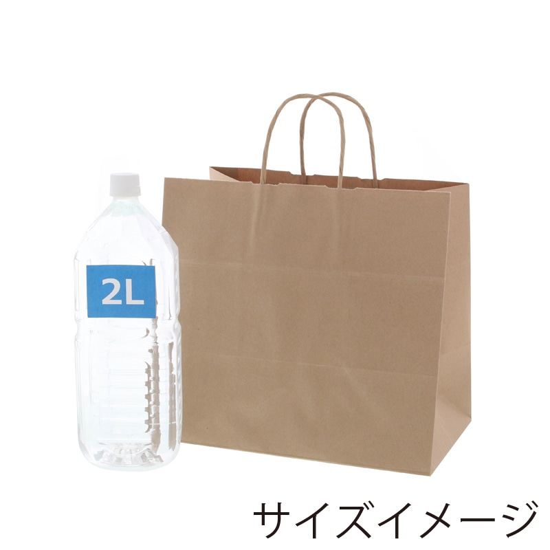 HEIKO 紙袋 25チャームバッグ 25CB 32-4 未晒無地 50枚/袋