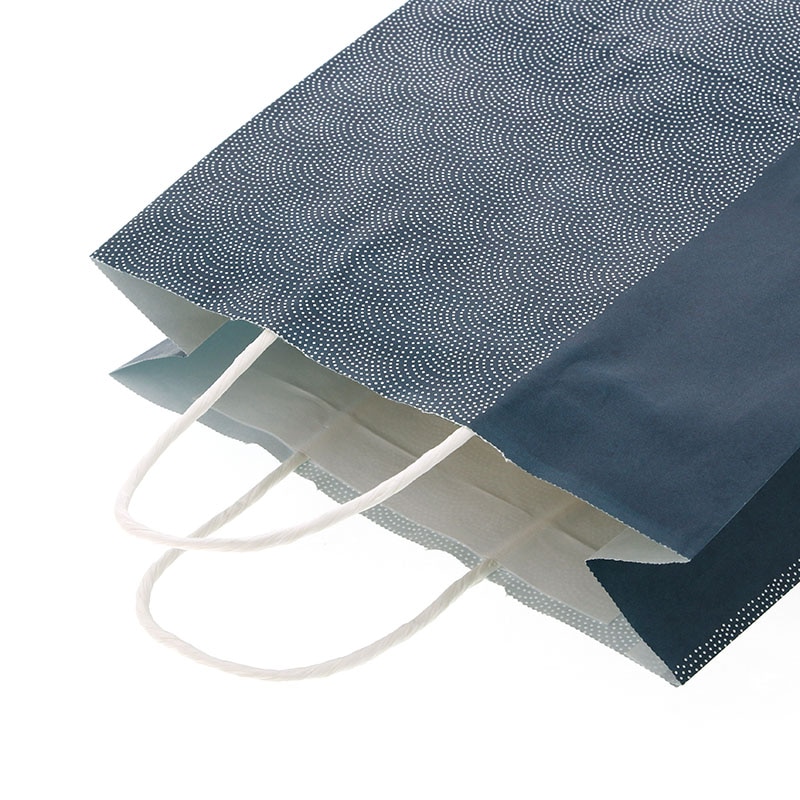 HEIKO 紙袋 25チャームバッグ S 鮫小紋 50枚/袋