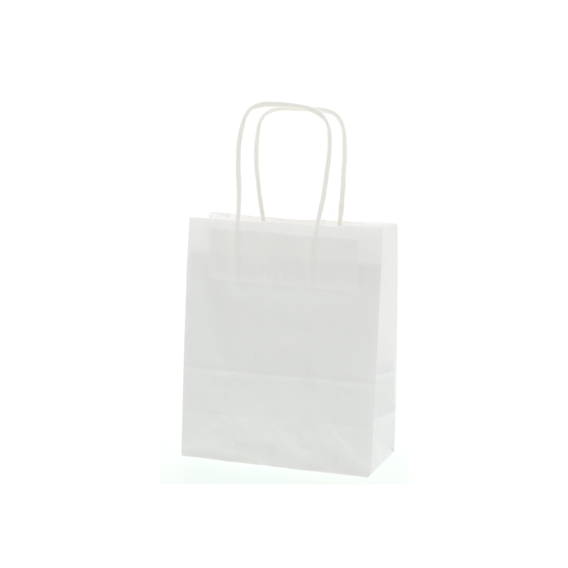 HEIKO 紙袋 25チャームバッグ 25CB 20-1 晒白無地 50枚/袋