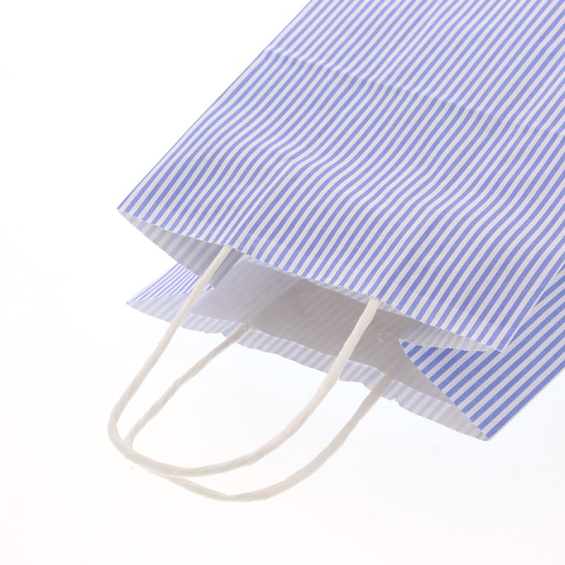 HEIKO 紙袋 25チャームバッグ 25CB 21-12 モノストライプ B 50枚/袋