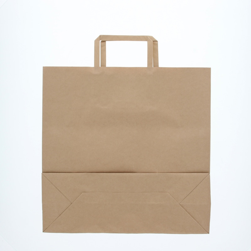 HEIKO 紙袋 H25チャームバッグ 3才(平手) 未晒無地 50枚/袋