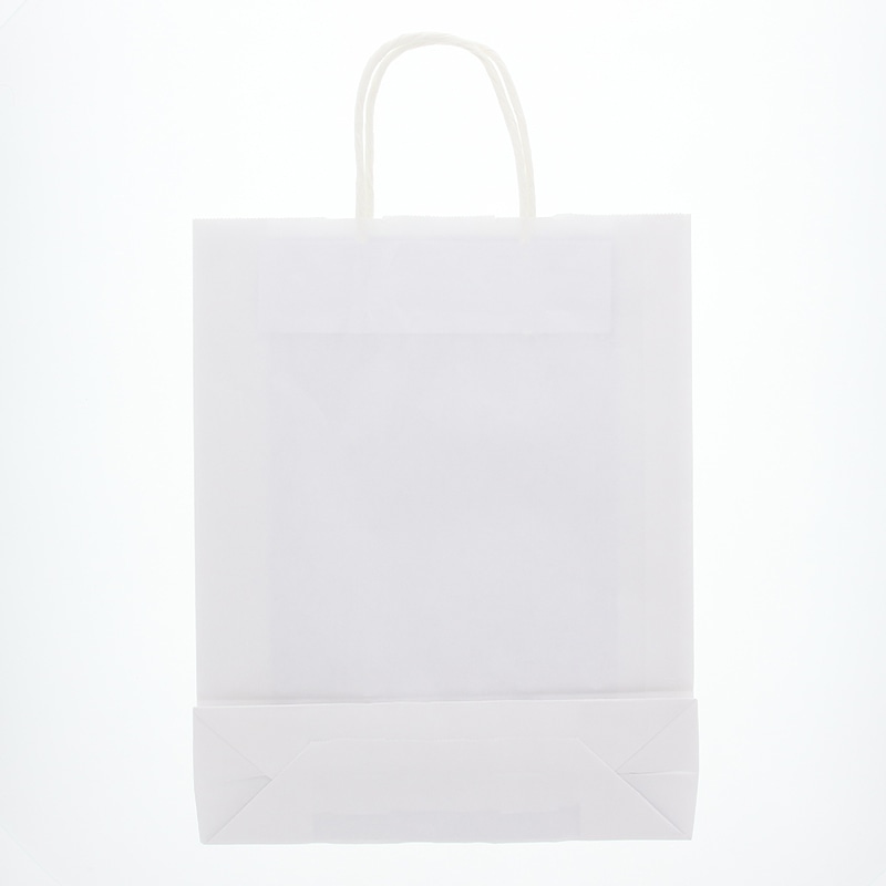 むー★様白一枚 HEIKO 紙袋 25チャームバッグ 25CB MS1 晒白無地 50枚/袋 003276011