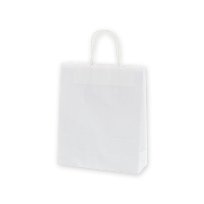 HEIKO 紙袋 25チャームバッグ 25CB S 晒白無地 50枚/袋