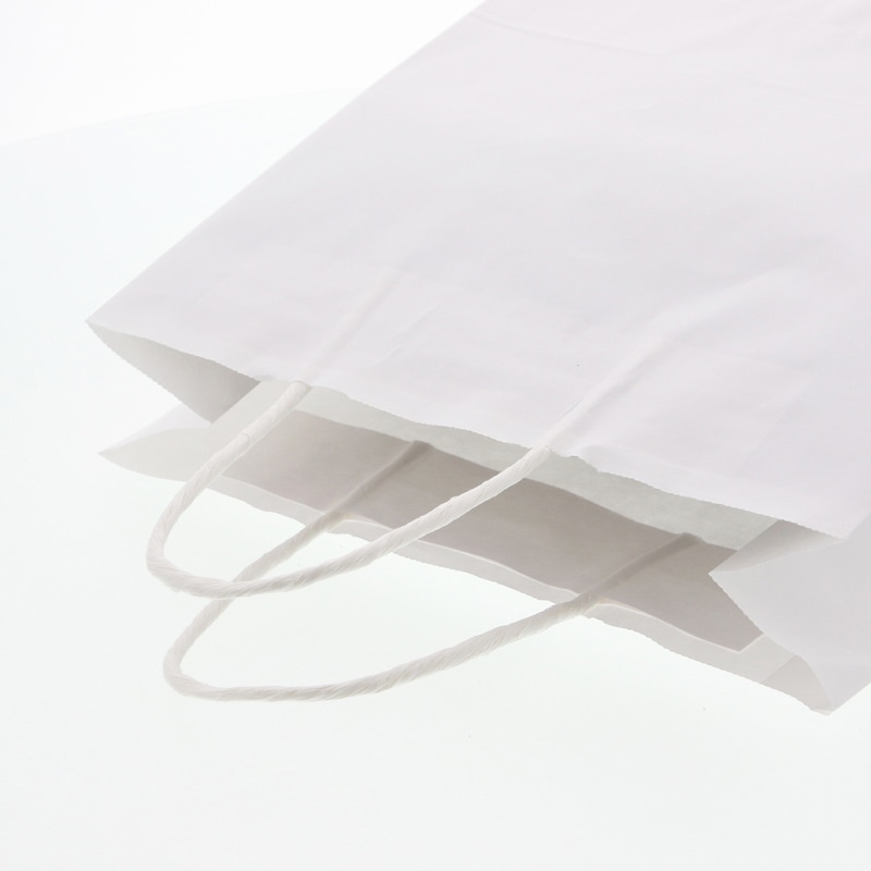 HEIKO 紙袋 25チャームバッグ 25CB S 晒白無地 50枚/袋