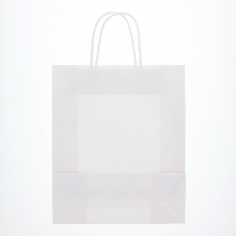 HEIKO 紙袋 25チャームバッグ 25CB S 晒白無地 50枚/袋