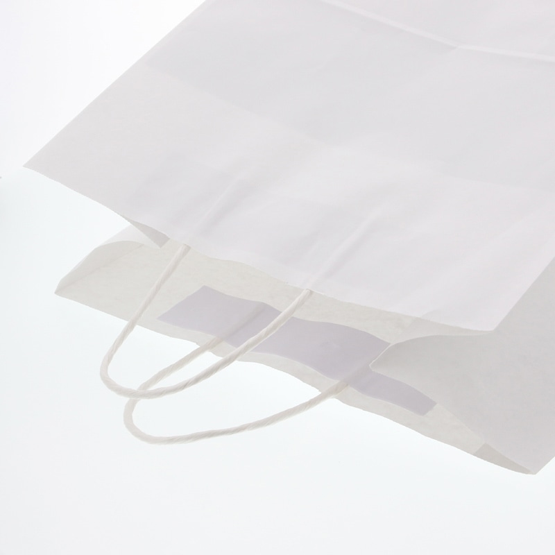 HEIKO 紙袋 25チャームバッグ 25CB 34-2 晒白無地 50枚/袋