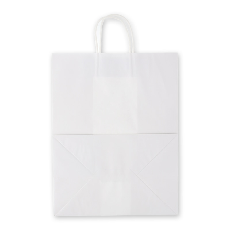 HEIKO 紙袋 25チャームバッグ 25CB 34-2 晒白無地 50枚/袋