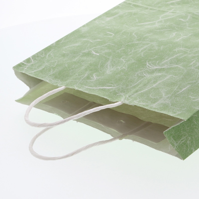 HEIKO 紙袋 25チャームバッグ 25CB MS1 雲竜緑 50枚/袋