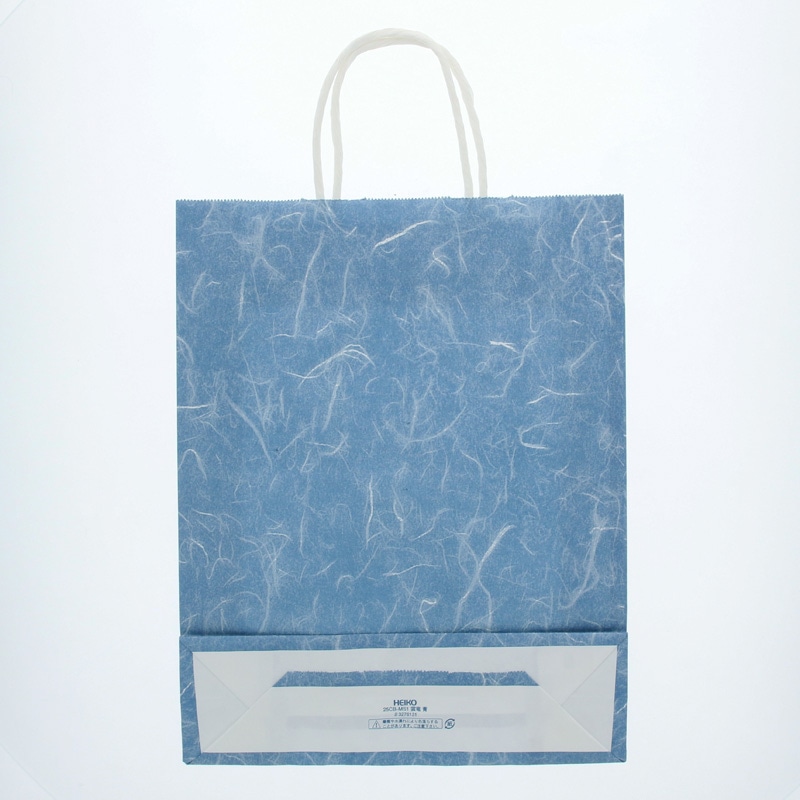 HEIKO 紙袋 25チャームバッグ 25CB MS1 雲竜青 50枚/袋