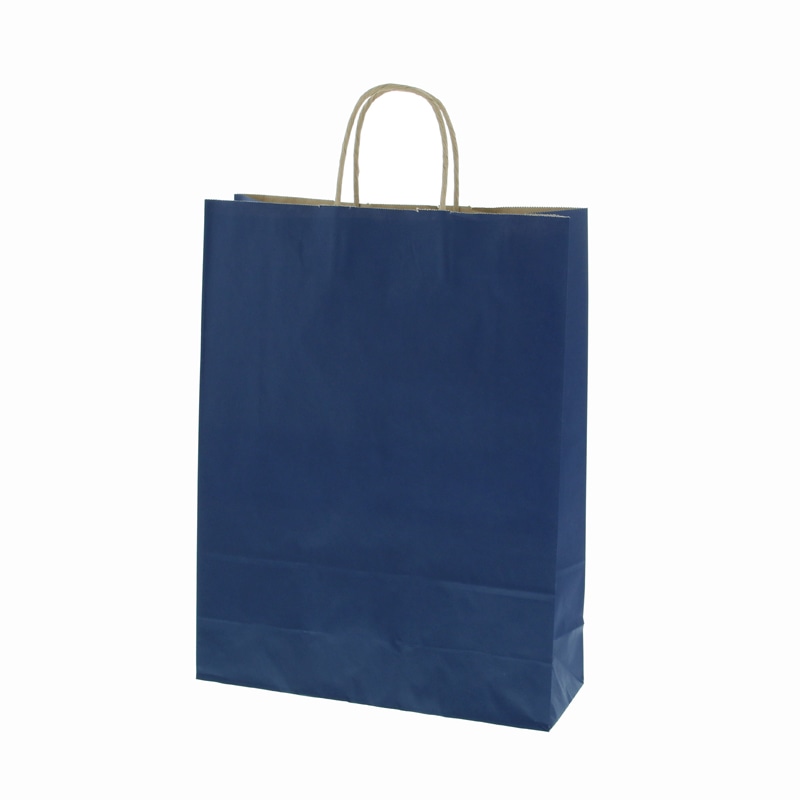 HEIKO 紙袋 25チャームバッグ 25CB 2才 未晒ネイビーN C 50枚/袋