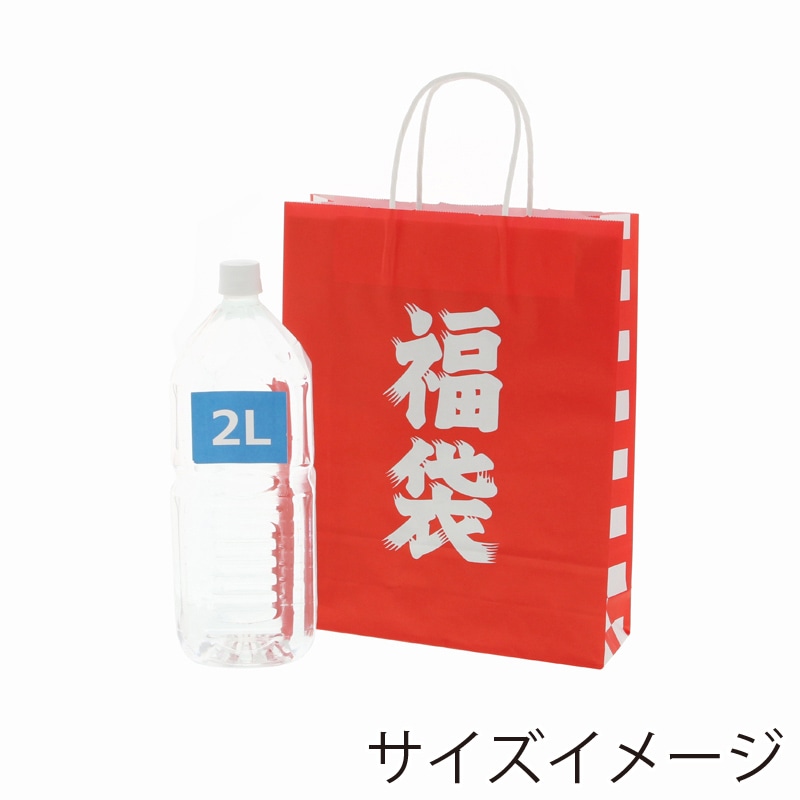 HEIKO 紙袋 25チャームバッグ 25CB MS1 福袋 50枚/袋 003276140 包装