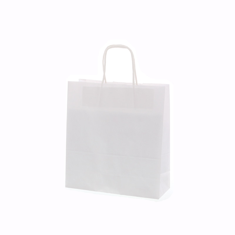 >HEIKO 紙袋 25チャームバッグ 25CB 26-10 晒白無地 50枚/袋